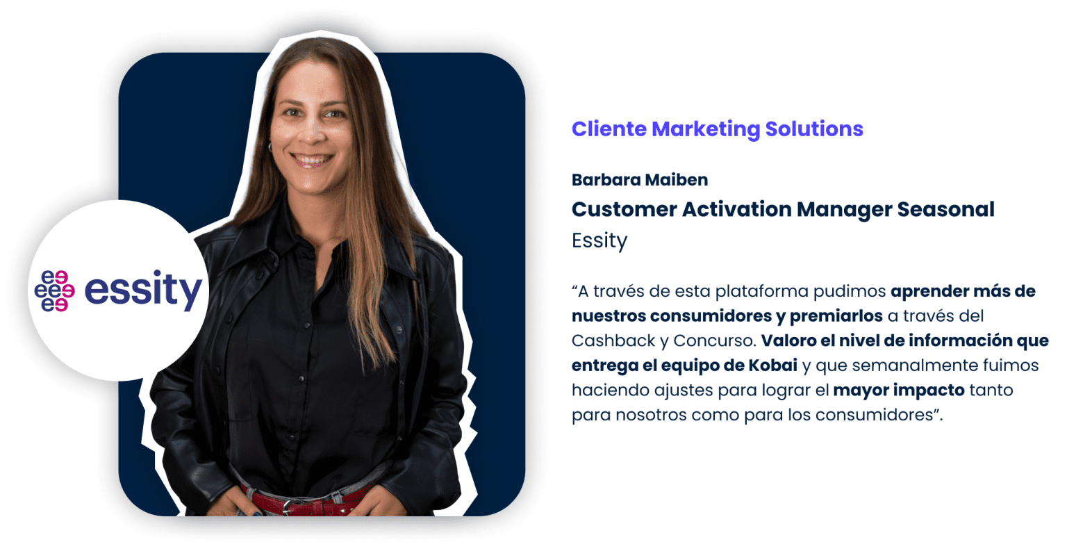Testimonio Essity — Cliente Consumer Insights